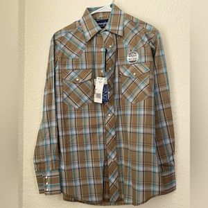 Wrangler Plaid Long Sleeve